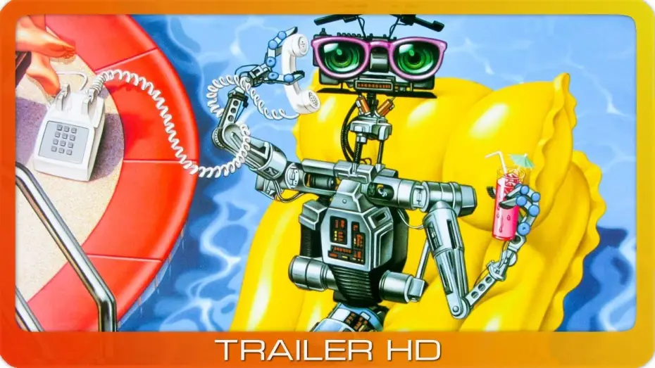 Видео к фильму Короткое замыкание 2 | Short Circuit 2 ≣ 1988 ≣ Trailer
