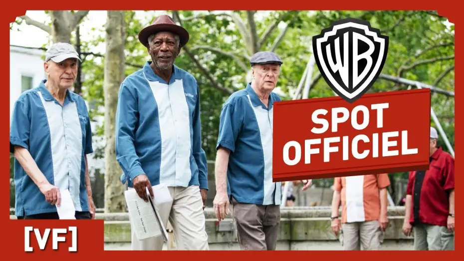 Видео к фильму Уйти красиво | Braquage &agrave; l'Ancienne - Spot Officiel (VF) - Morgan Freeman / Michael Caine