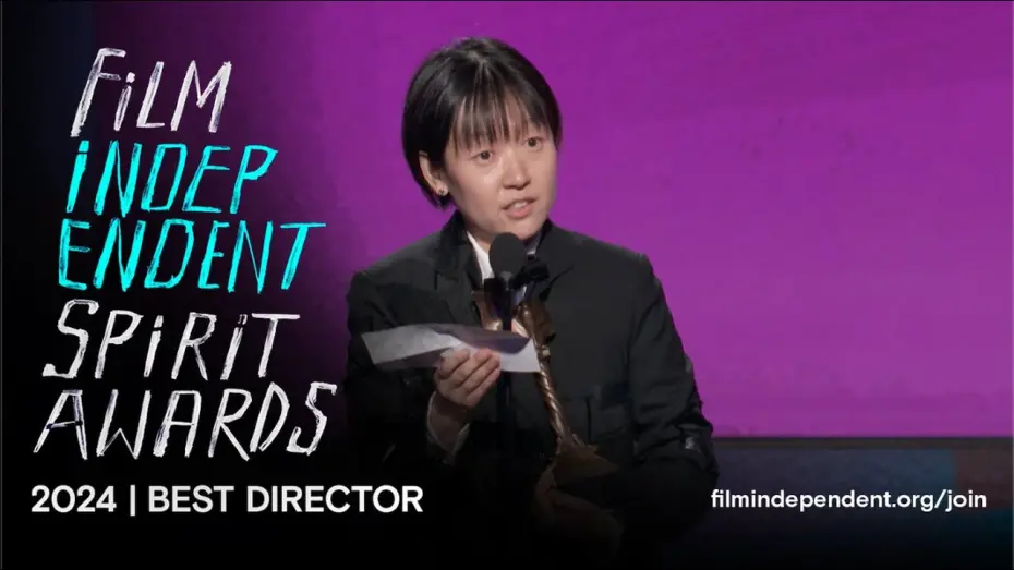 Видео к фильму Прошлые жизни | CELINE SONG wins BEST DIRECTOR at the 2024 Film Independent Spirit Awards