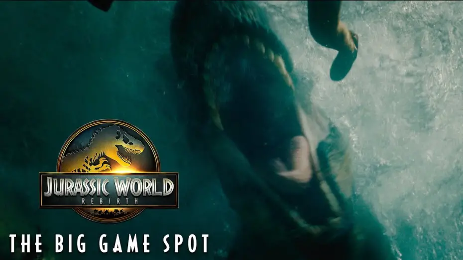 Видео к фильму Jurassic World Rebirth | The Big Game Spot