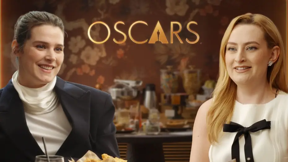 Видео к фильму Сентиментальная ценность | Inga Ibsdotter Lilleaas tutors Amelia Dimoldenberg's Norwegian Flirts | Oscars Pre-Luncheon Luncheon