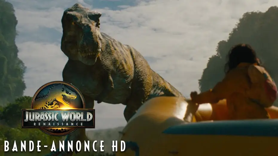 Видео к фильму Мир Юрского периода: Возрождение | Jurassic World : Renaissance - Bande Annonce Officielle - VF - Au cin&eacute;ma le 4 Juillet 2025