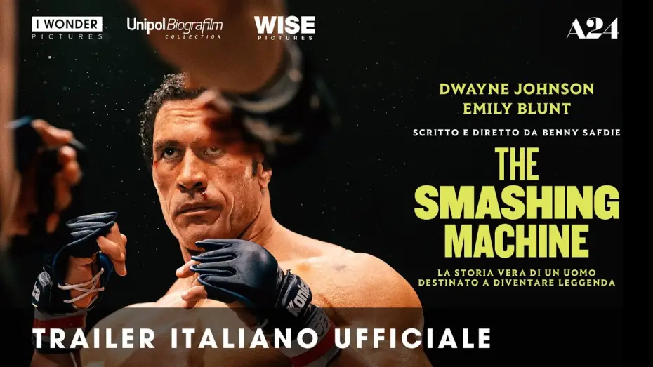 Видео к фильму Крушащая машина | THE SMASHING MACHINE | Trailer italiano ufficiale HD