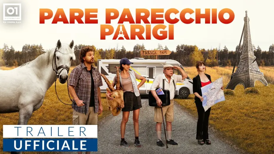 Видео к фильму Увидеть Париж и... | PARE PARECCHIO PARIGI di Leonardo Pieraccioni (2024) - Trailer Ufficiale HD