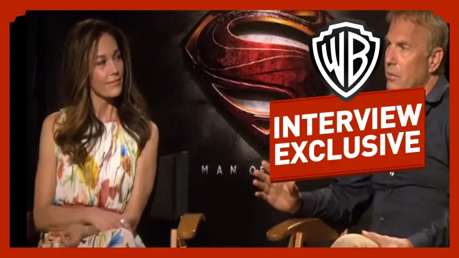 Видео к фильму Человек из стали | Interview - Diane Lane et Kevin Costner