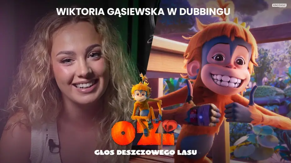 Видео к фильму Ози: Голос джунглей | Wiktoria Gąsiewska w dubbingu
