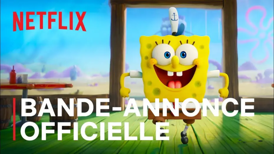 Видео к фильму Губка Боб в бегах | Bob l'&eacute;ponge - Le film : &Eacute;ponge en eaux troubles | Bande-annonce officielle VF | Netflix