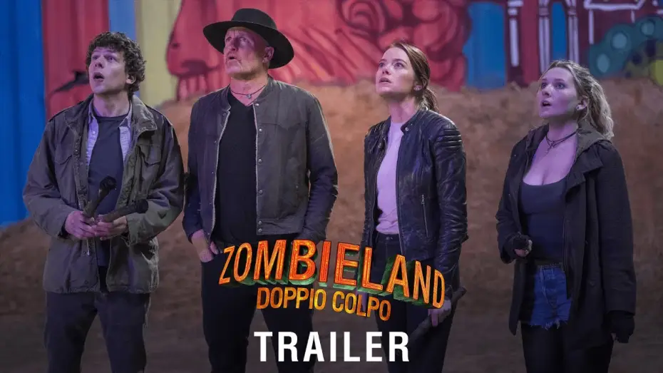 Видео к фильму Zомбилэнд: Контрольный выстрел | Zombieland - Doppio Colpo | 2&deg; Trailer - Dal 14 novembre al cinema