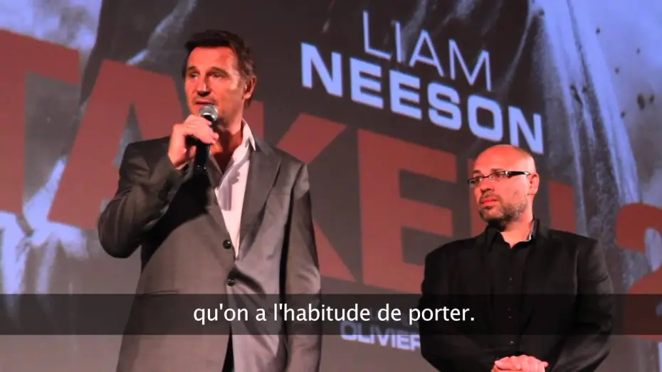 Видео к фильму Заложница 2 | TAKEN 2 - Avant-premi&egrave;re mondiale &agrave; Paris