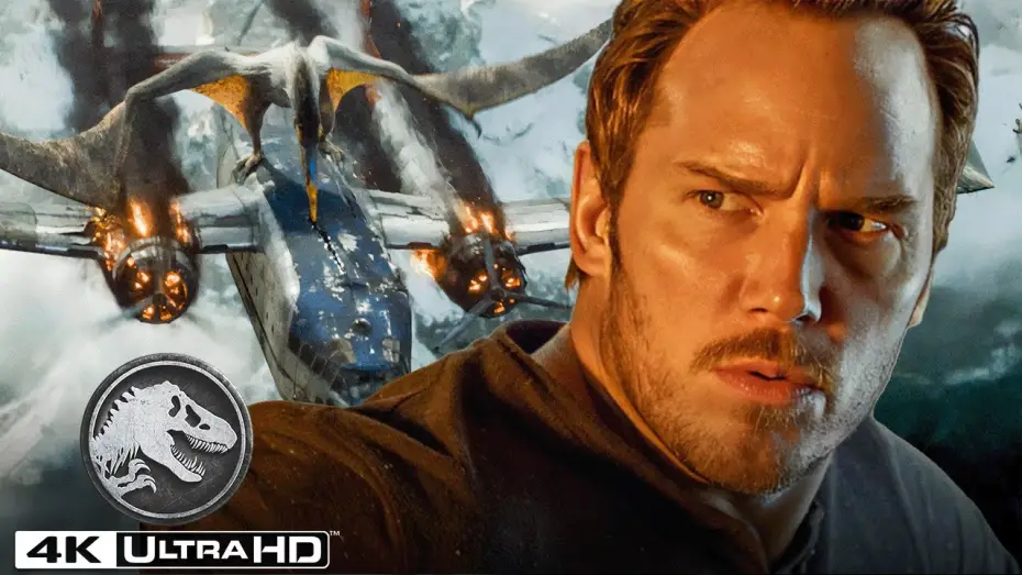 Видео к фильму Мир Юрского периода: Господство | The Quetzalcoatlus Attacks The Plane