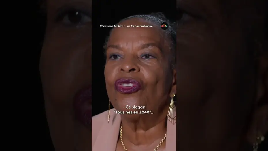 Видео к фильму Christiane Taubira : une loi pour m&eacute;moire | &laquo; Tous n&eacute;s en 1848 &raquo; : le slogan accus&eacute; d&rsquo;effacer l&rsquo;histoire de l&rsquo;esclavage