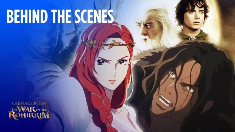 Видео к фильму Властелин колец: Война рохирримов | BTS: Middle-earth and Anime