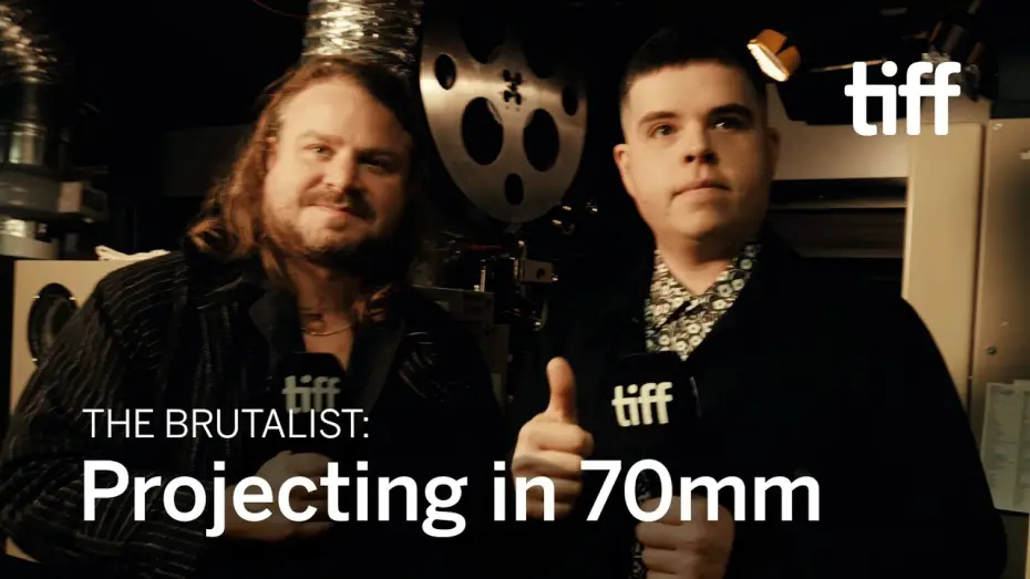Видео к фильму Бруталист | THE BRUTALIST director Brady Corbet: 70mm is a must