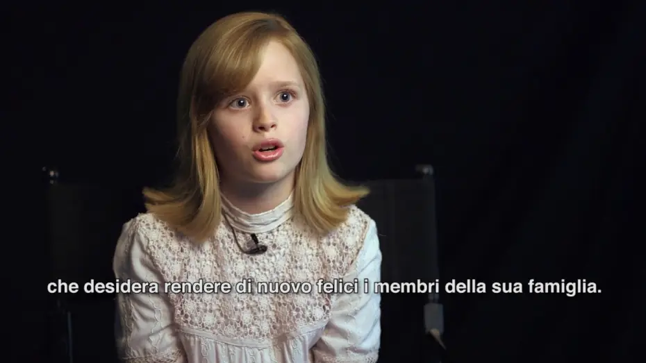 Видео к фильму Уиджи. Проклятие доски дьявола | OUIJA - L'ORIGINE DEL MALE - Intervista alla protagonista Lulu Wilson (sottotitoli in italiano)