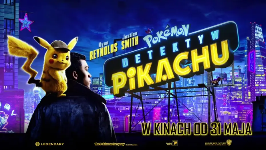 Видео к фильму Покемон: Детектив Пикачу | POK&Eacute;MON DETEKTYW PIKACHU - BUMPER