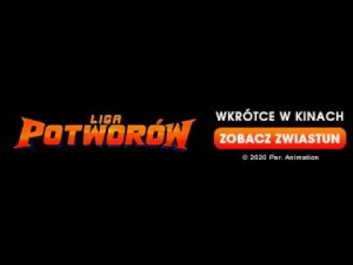 Видео к фильму Лига монстров — Liga Potworów - pierwszy zwiastun!