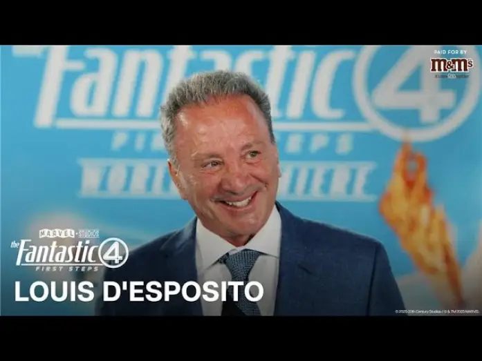 Видео к фильму Marvel Studios' The Fantastic Four: First Steps - World Premiere | Executive Producer Louis D'Esposito on Why The Fantastic Four Is So Special to Fans
