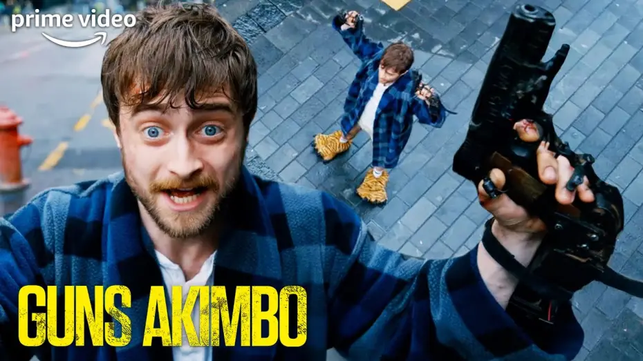 Видео к фильму Пушки Акимбо | The Scene That Made Daniel Radcliffe Holding Guns In His Pyjamas A Meme