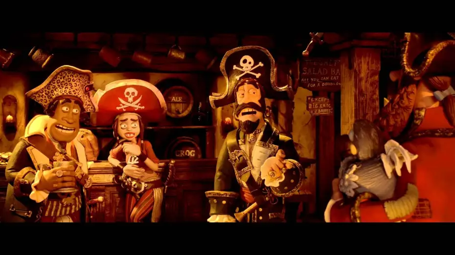 Видео к фильму Пираты! Банда неудачников | Pirati! Briganti da strapazzo 3D - Nuovo trailer italiano