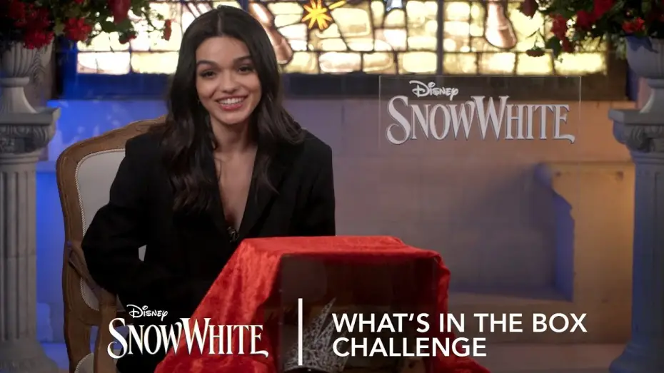 Видео к фильму Snow White | What's In The Box Challenge with Rachel Zegler