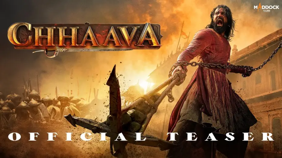 Видео к фильму Сын льва — Chhaava Teaser | Vicky Kaushal | Rashmika M | Akshaye K | Dinesh V | Laxman U | 6th Dec 2024