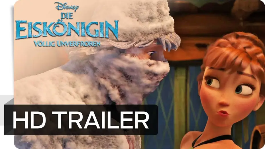 Видео к фильму Холодное сердце | Die Eisk&ouml;nigin - V&ouml;llig unverfroren - Offizieller Trailer #2 - Deutsch HD