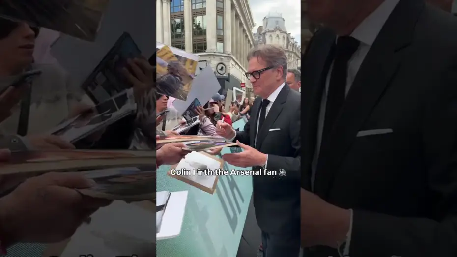 Видео к фильму День разоблачения | Colin Firth, a UK national treasure, arrives at the UK Premiere of Spielberg's Disclosure Day.