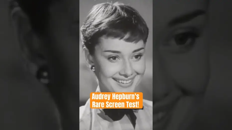 Видео к фильму Римские каникулы | Audrey Hepburn&rsquo;s Rare Screen Test Footage For 'Roman Holiday'