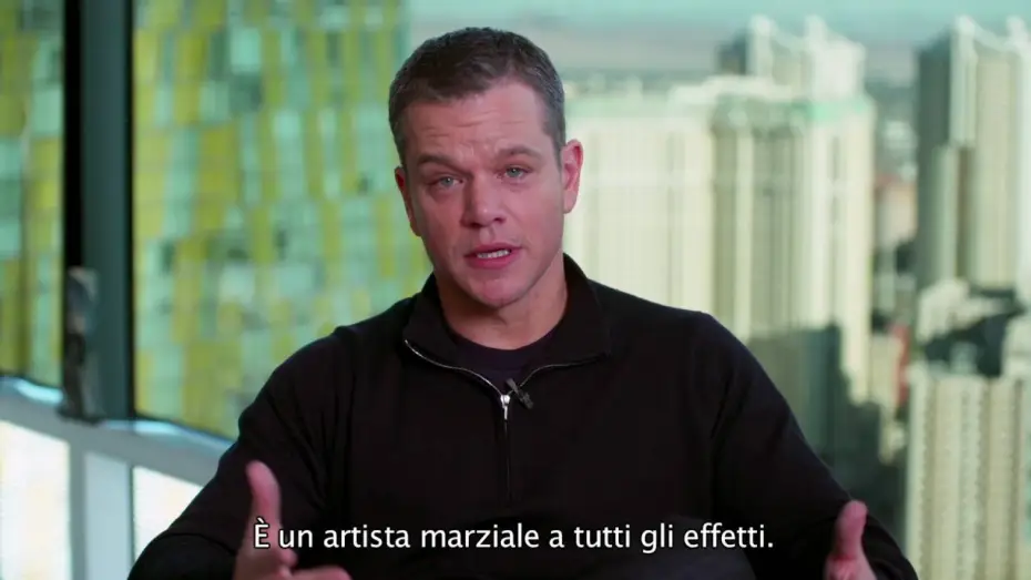 Видео к фильму Джейсон Борн | JASON BOURNE - Intervista a Matt Damon (sottotitoli in italiano)