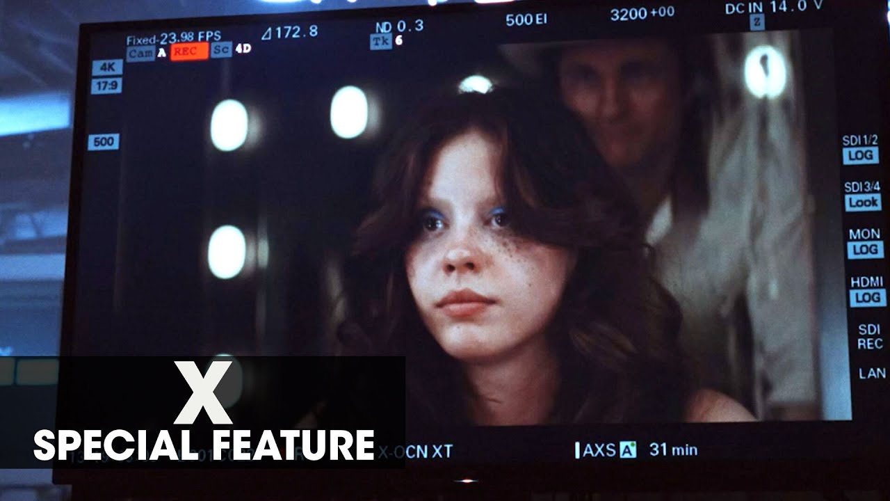 Видео к фильму X | X (2022 Movie) Special Feature &ldquo;Mia Goth&rdquo; - Mia Goth, Brittany Snow