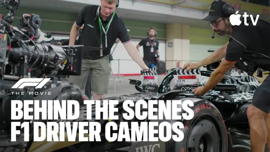 Видео к фильму F1 | How F1 Driver Cameos Were Filmed - Behind the Scenes