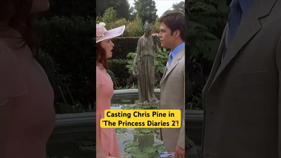 Видео к фильму Дневники принцессы 2: Как стать королевой | How Chris Pine Was Cast in 'The Princess Diaries 2'
