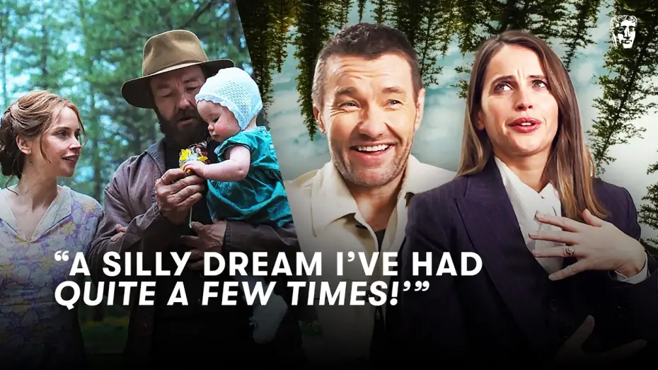 Видео к фильму Сны поездов | Joel Edgerton & Felicity Jones' Hilarious Reoccurring Dreams & How They Made Train Dreams | BAFTA