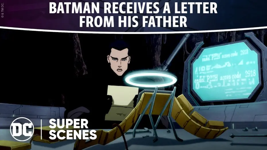 Видео к фильму Лига справедливости: Парадокс источника конфликта | DC Super Scenes: Batman's Letter
