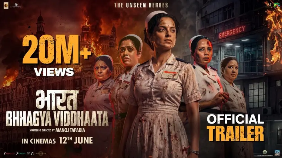 Видео к фильму Bharat Bhhagya Viddhaata | Bharat Bhhagya Viddhaata | The Unseen Heroes | Trailer | Kangana Ranaut | In Cinemas 12th June