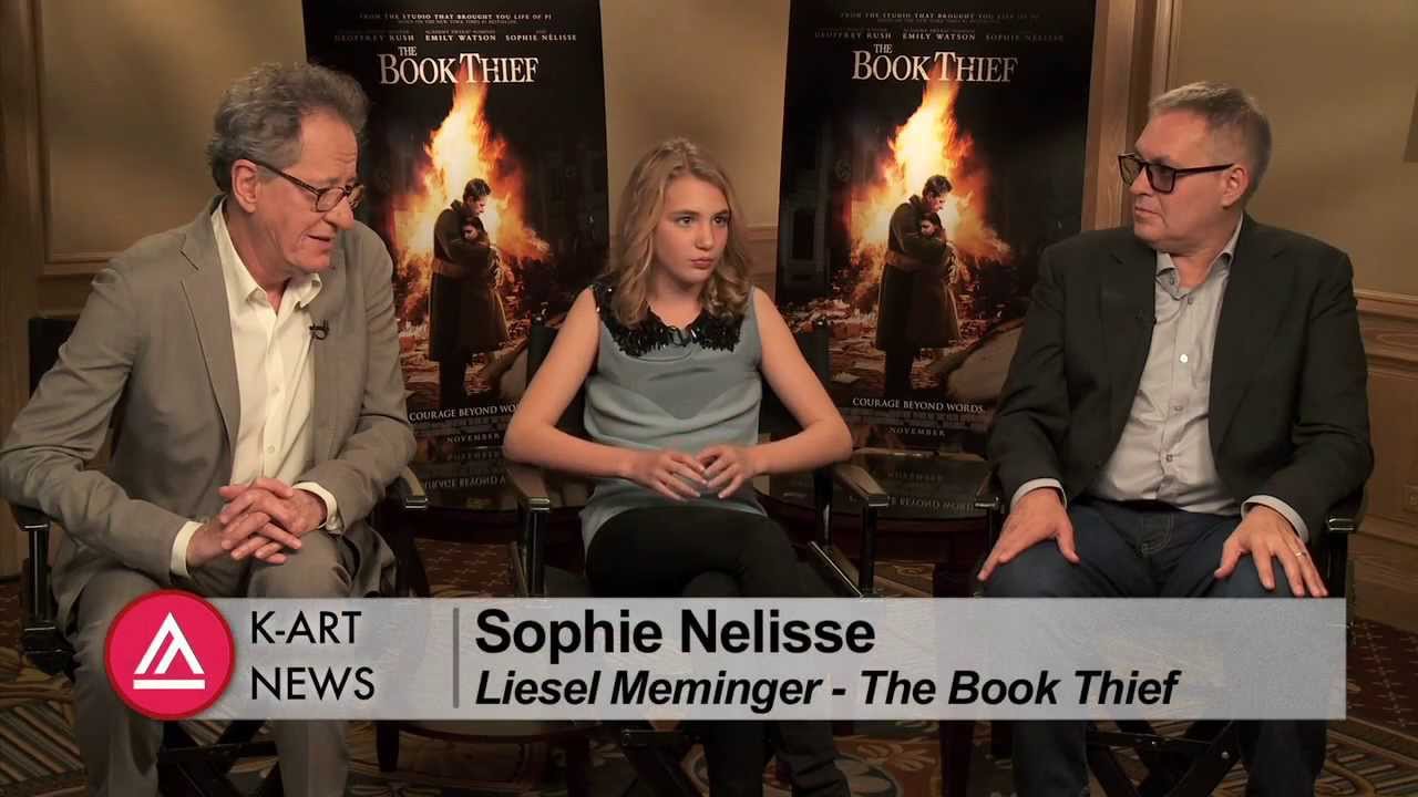 Видео к фильму Воровка книг | Interview with "The Book Thief" Actors and Director