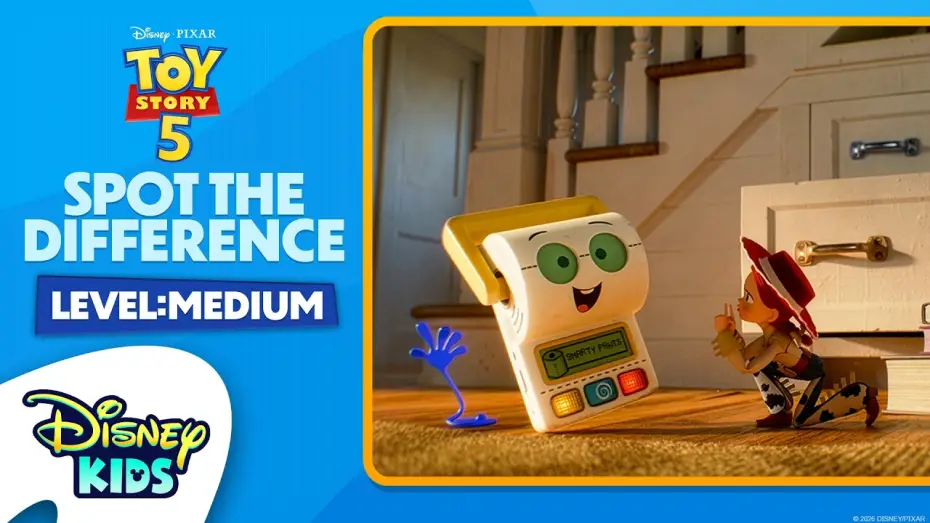 Видео к фильму История игрушек 5 | Spot the Difference  - Toy Story 5 - Level: Medium