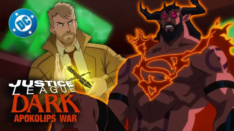 Видео к фильму Тёмная Лига справедливости: Война Апокалипсиса | DC Spooky Scenes: Trigon Possesses Superman