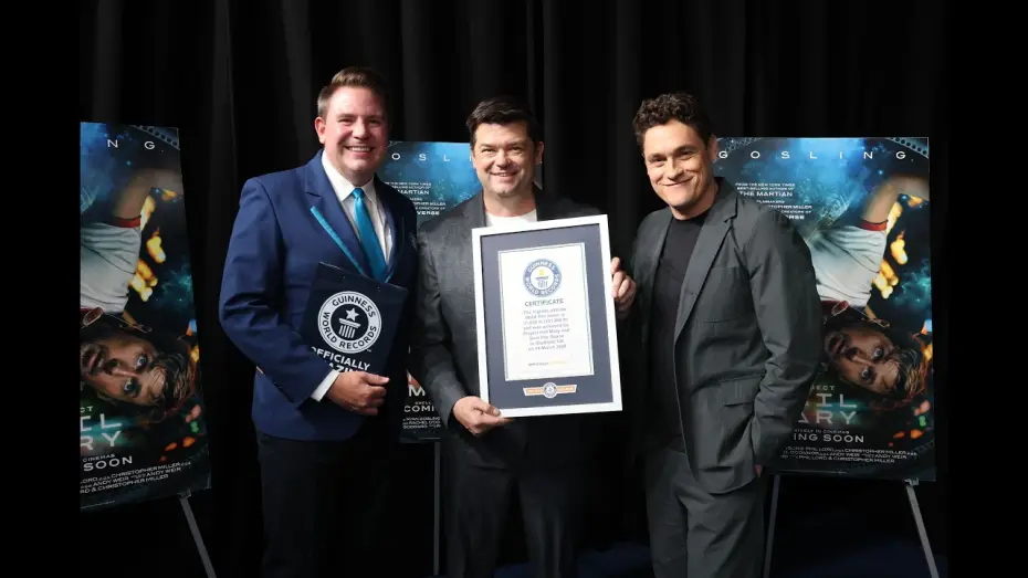 Видео к фильму Проект &laquo;Конец света&raquo; | Project Hail Mary has been awarded TWO Guinness World Records titles!