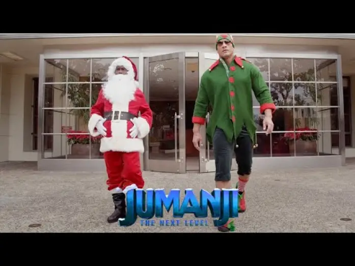 Видео к фильму Джуманджи: Новый уровень | Santa and The Dwelf
