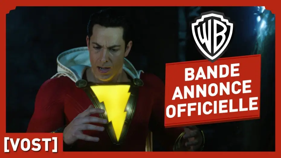 Видео к фильму Шазам! | Shazam - Bande Annonce "Comic-Con" VOST