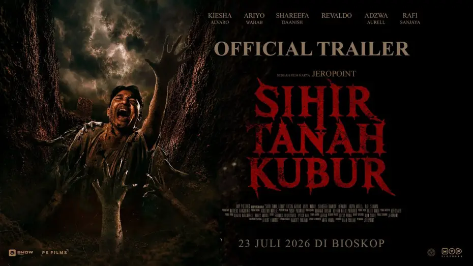 Видео к фильму Sihir Tanah Kubur — Grave Soil Sorcery - Official Trailer (Clean Version) | July 23, 2026 in Theaters