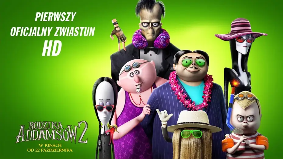 Видео к фильму Семейка Аддамс: Горящий тур | Rodzina Addams&oacute;w 2 - zwiastun PL