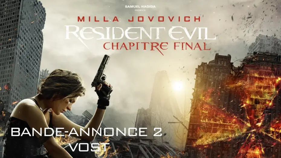 Видео к фильму Обитель зла: Последняя глава | RESIDENT EVIL CHAPITRE FINAL - Bande-annonce 2 - VOST