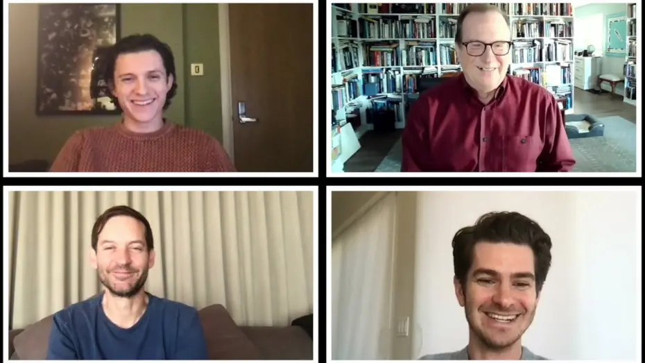 Видео к фильму Человек-паук: Нет пути домой | In Conversation with Tom Holland, Tobey Maguire, and Andrew Garfield