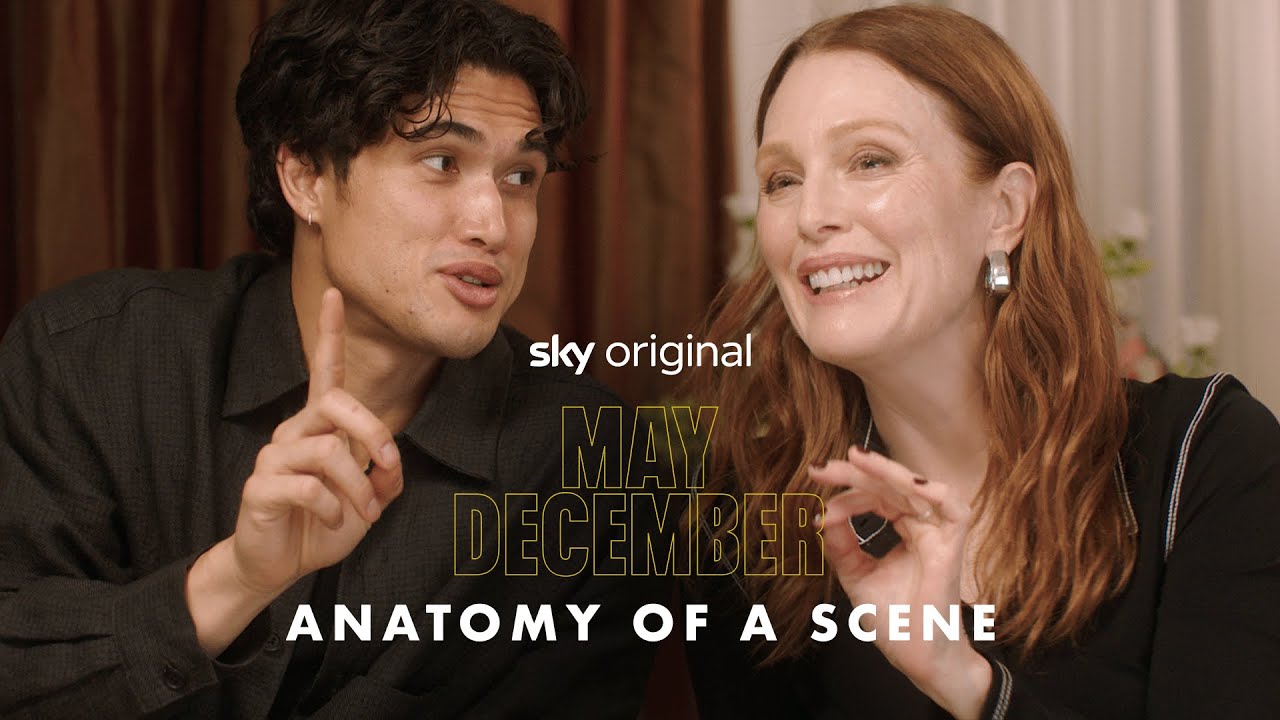 Видео к фильму Май декабрь | Charles Melton & Julianne Moore sit down to discuss THAT package scene!