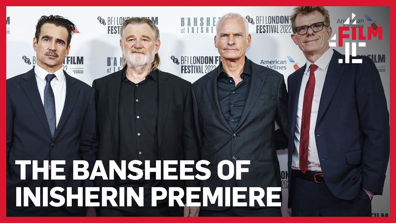 Видео к фильму Банши Инишерина | Colin Farrell, Brendan Gleeson and Martin McDonagh at The Banshees of Inisherin Premiere