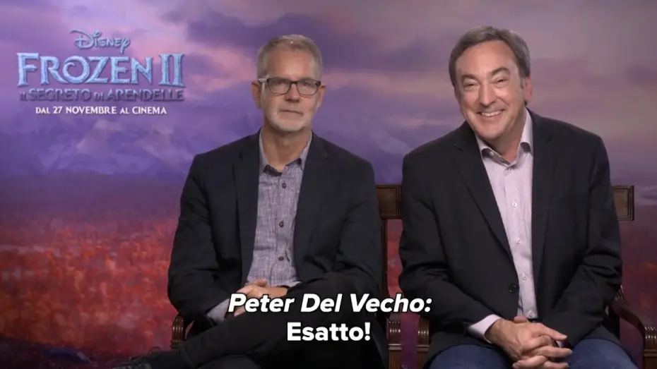 Видео к фильму Холодное сердце 2 | FROZEN 2 | INTERVISTA AI FILMMAKERS