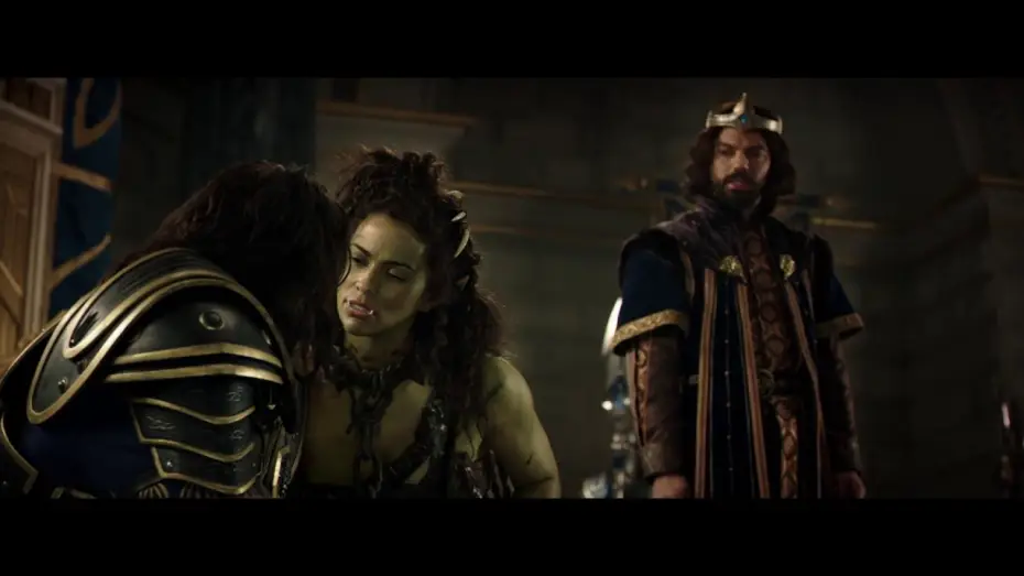 Видео к фильму Варкрафт | Warcraft Le Commencement / Extrait "Le roi Llane et Garona" VF [Au cin&eacute;ma le 25 Mai 2016]