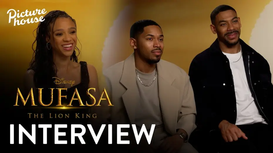 Видео к фильму Mufasa: The Lion King | Interview | Tiffany Boone, Aaron Pierre & Kelvin Harrison Jr.
